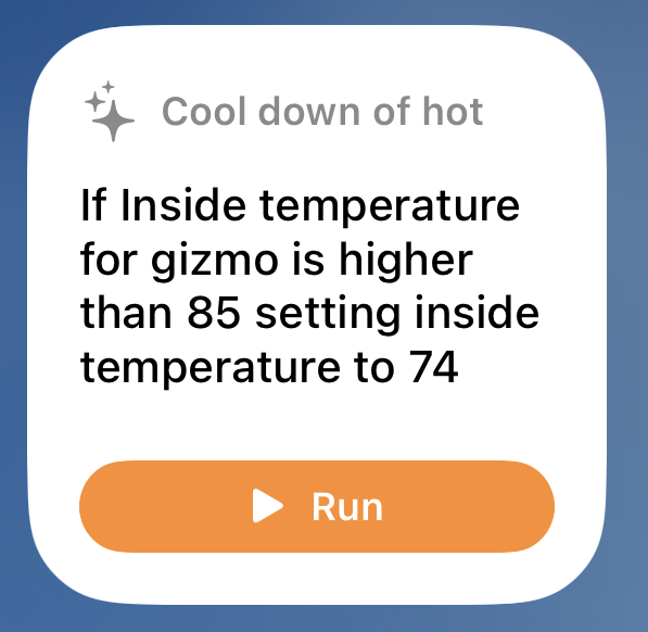 Stats for Tesla AI Command Home Widget
