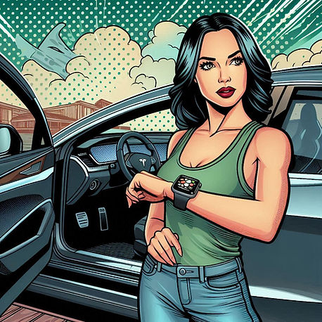 Stats for Tesla Auto Unlatch on Apple Watch