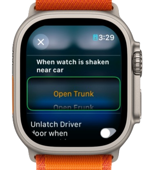 Stats for Tesla Watch Shake feature on Apple Watch